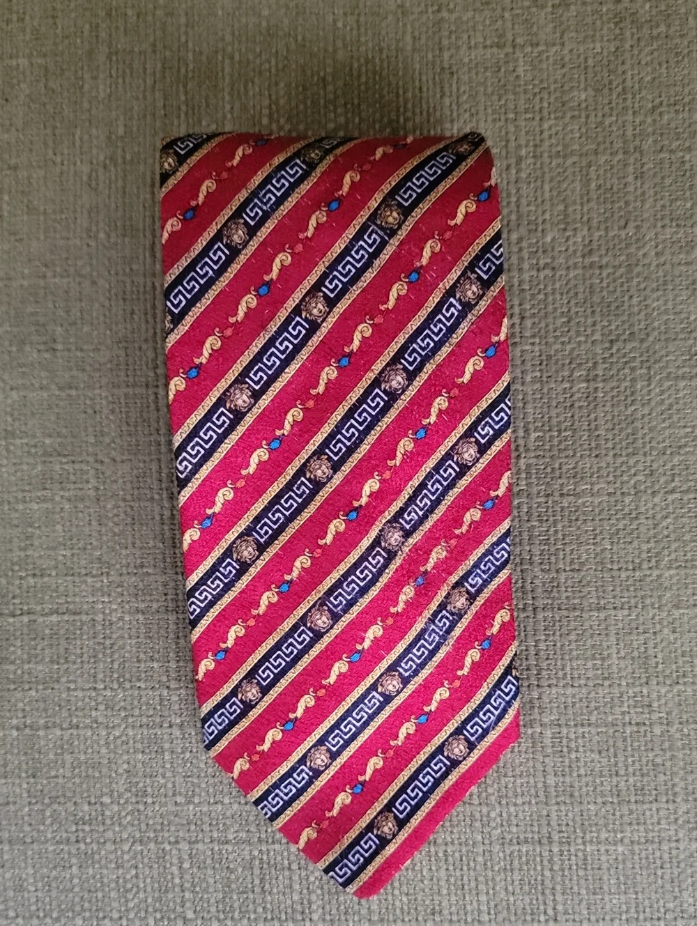 GIANNI VERSACE rare Vintage Medusa Men's Tie